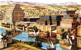 Ассирийский город.